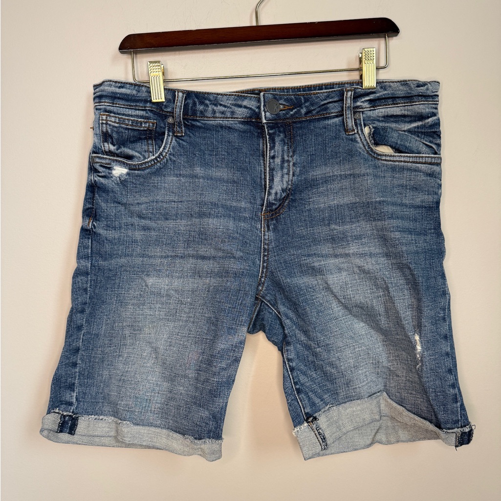 Stylish Blue Denim Shorts